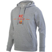 **Fan Wear** Augusta 60/40 Fleece Hoodie - CHARCOAL GREY