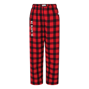 Boxercraft Flannel Pajama Pants - Red/Black Image