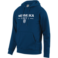 **Fan Wear** Augusta 60/40 Fleece Hoodie - NAVY