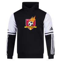**Fan Wear** Adidas Squadra 25 Sweat Hoodie, Black/White