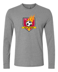 **Fan Wear** Next Level Long Sleeve - HEATHER GREY