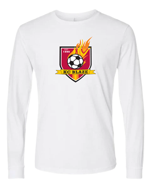 **Fan Wear** Next Level Long Sleeve - WHITE Image