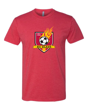 **Fan Wear** Next Level Short Sleeve - RED Image