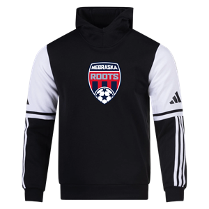 **Fan Wear** Adidas Squadra 25 Sweat Hoodie, Black/White Image