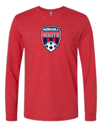 **Fan Wear** Next Level Long Sleeve - RED