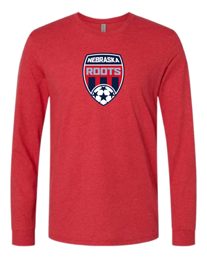 **Fan Wear** Next Level Long Sleeve - RED Image
