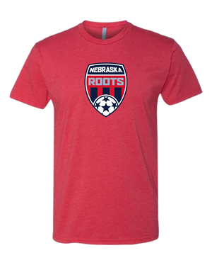**Fan Wear** Next Level Short Sleeve - RED Image