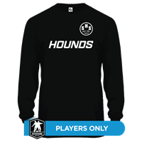 Players Only - Black Long Sleeve Dry Fit