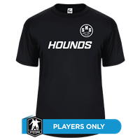 Players Only - Black Short Sleeve Dry Fit
