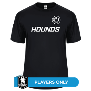 Players Only - Black Short Sleeve Dry Fit Image