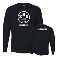 JERZEE Long Sleeve 50/50 Shirt - Black